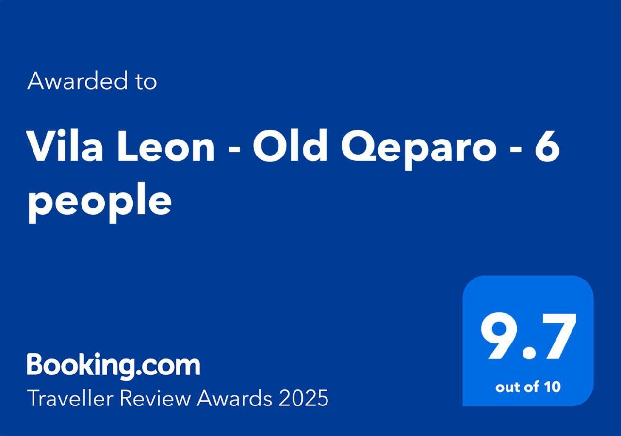 Vila Leon - Old Qeparo - 6 People Eksteriør bilde
